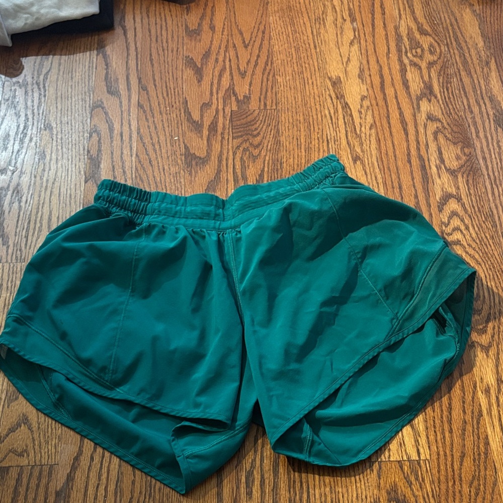 Emerald Lululemon shorts